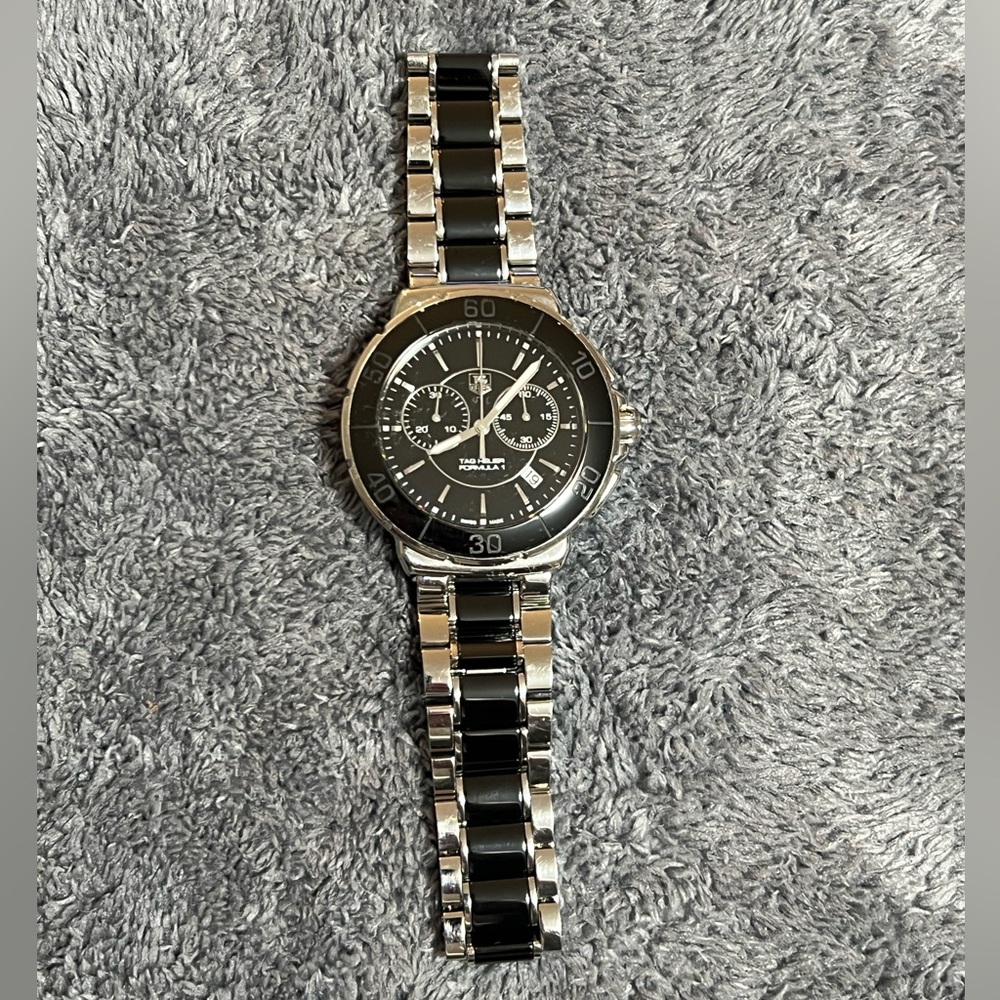 Tag Heuer Formula 1 Chronograph Black Dial Quartz Watch